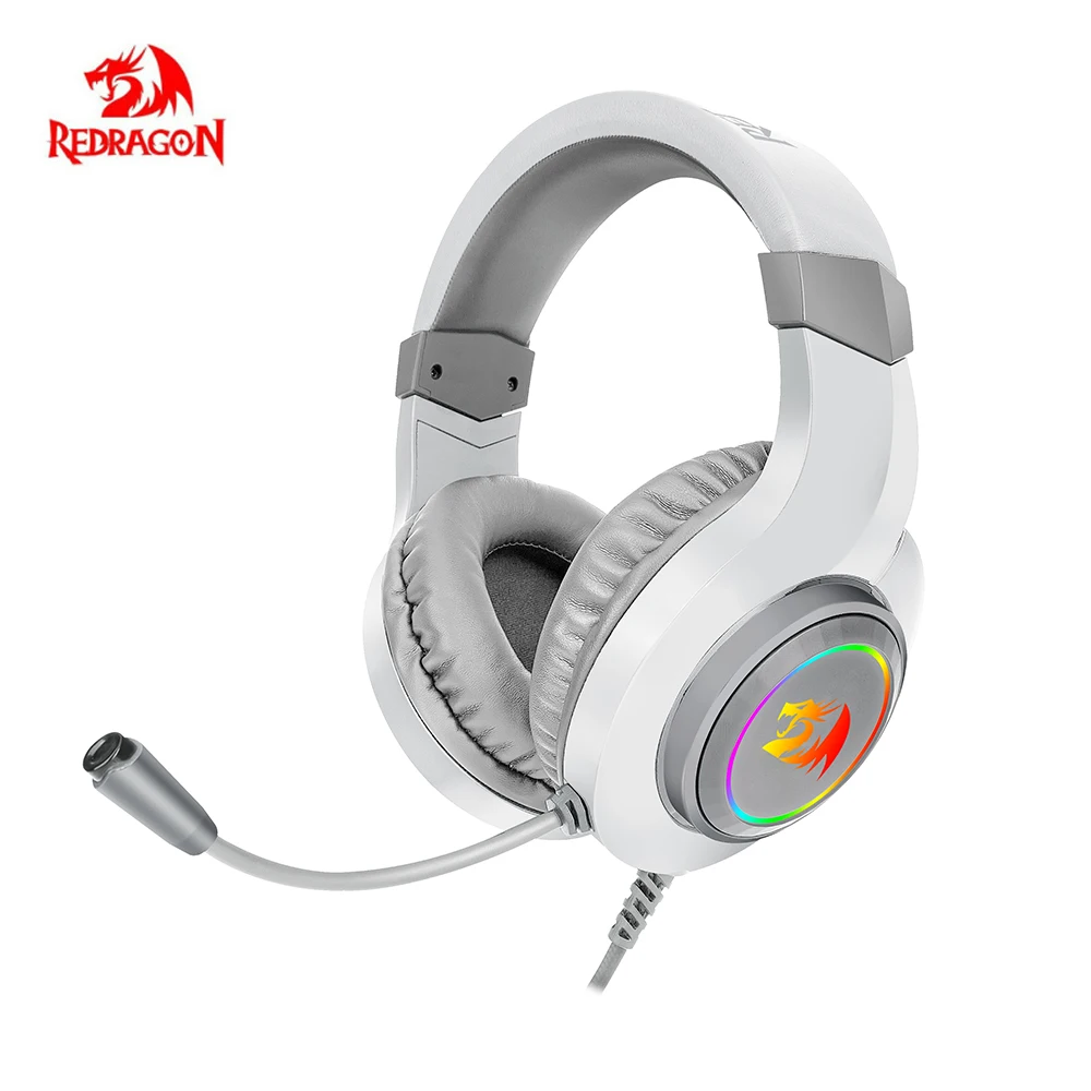 Redragon for PS4 Gaming Headphones Stereo RGB Game Earphones Headset with Microphone for New Xbox One/Laptop/PC Tablet Gamer