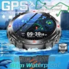 New Military Swim Smart Watch Built in GPS Compass 30m Waterproof Sport tracker 1.43" AMOLED Call Outdoors RIDE Run Smartwatches