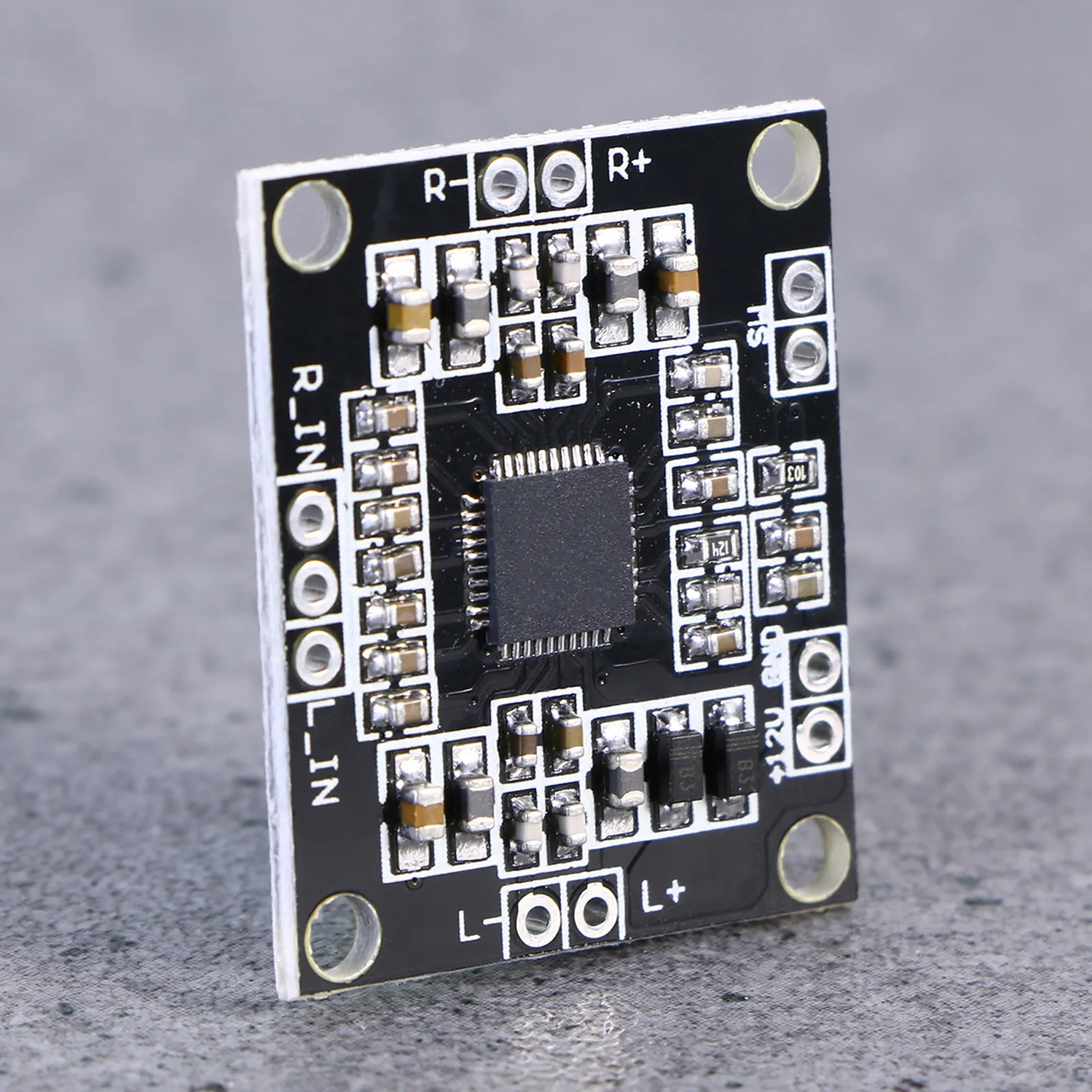 Pam8610 듀얼 채널 10W 스테레오 전력 증폭기 보드 31x25x25mm Dc 6-15V 4-8용 고효율 디지털 오디오 증폭기 모듈