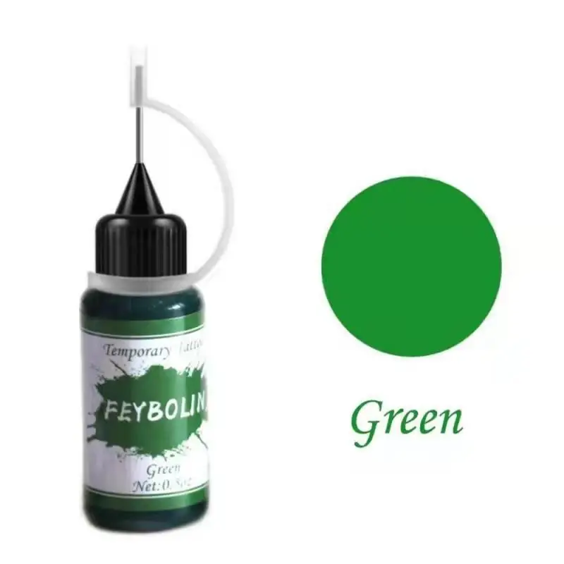 Henna Tattoo Liquid for Male Female Semi-permanent Tattoo Color Demand Temporary Cream Painting Temporary Ink