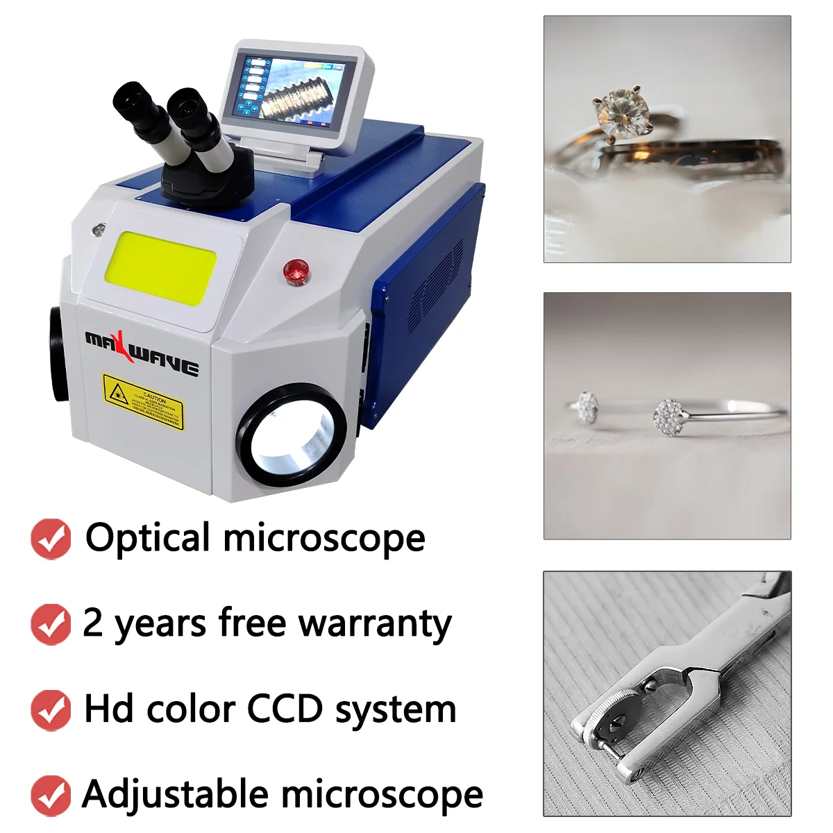 Air Cooling Jewelry Laser Welding Machine CCD Microscope for Gold Silver Platinum YAG Spot Laser Welding Machine 6