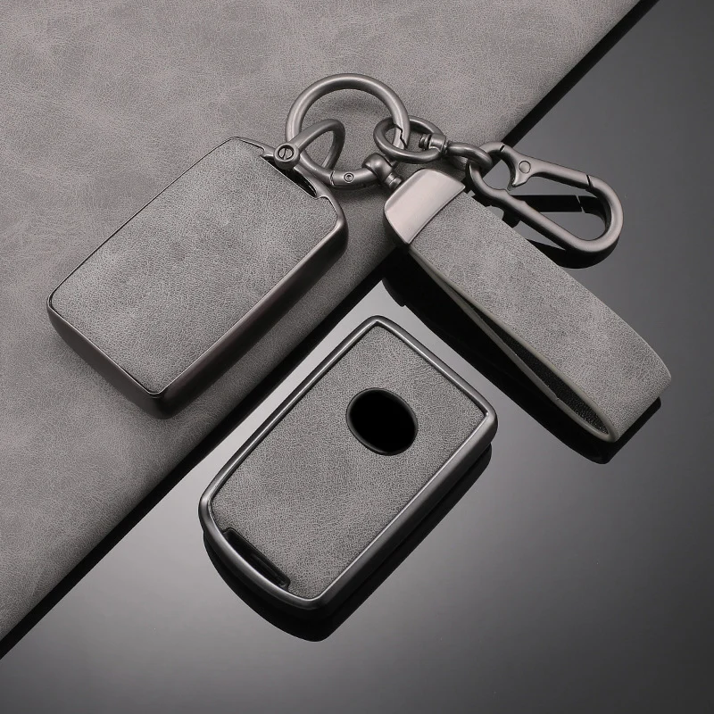 Key Case Key Case Cover Car Key Shell TPU Leather Car Key Case Full Cover Shell For Mazda 3 Alexa CX30 CX-4 CX5 CX-5 CX8 CX-8 CX-30 CX9 CX-9 Protector Fob Accessories