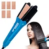 Popular Straightener With 3D Image Hair Print Iron And 5 Different Pattern Shaped Boards For Curly Hair Styling Tools 1
