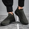 Men's Sneakers Classic Casual Shoes Breathable Mesh Running Sneakers Without Lacing Lightweight Walking Shoes 1
