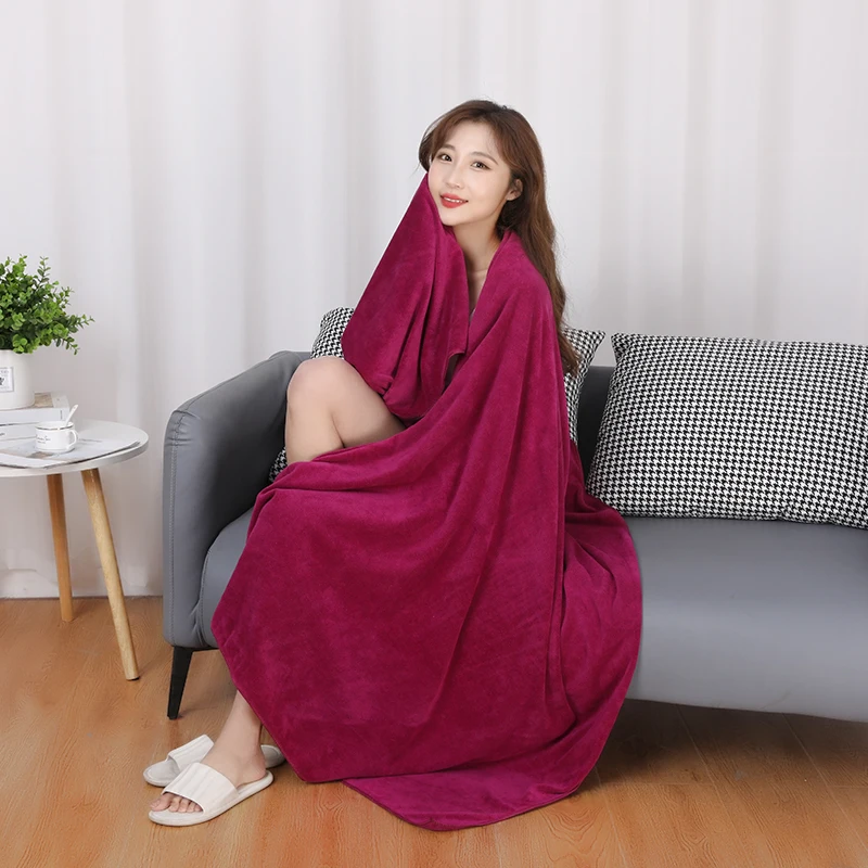 Microfiber Bath Towels Super Absorbent Soft Fast Drying and Oversized Bath Lines Multipurpose for Travel Sports Spa Microfiber Towel