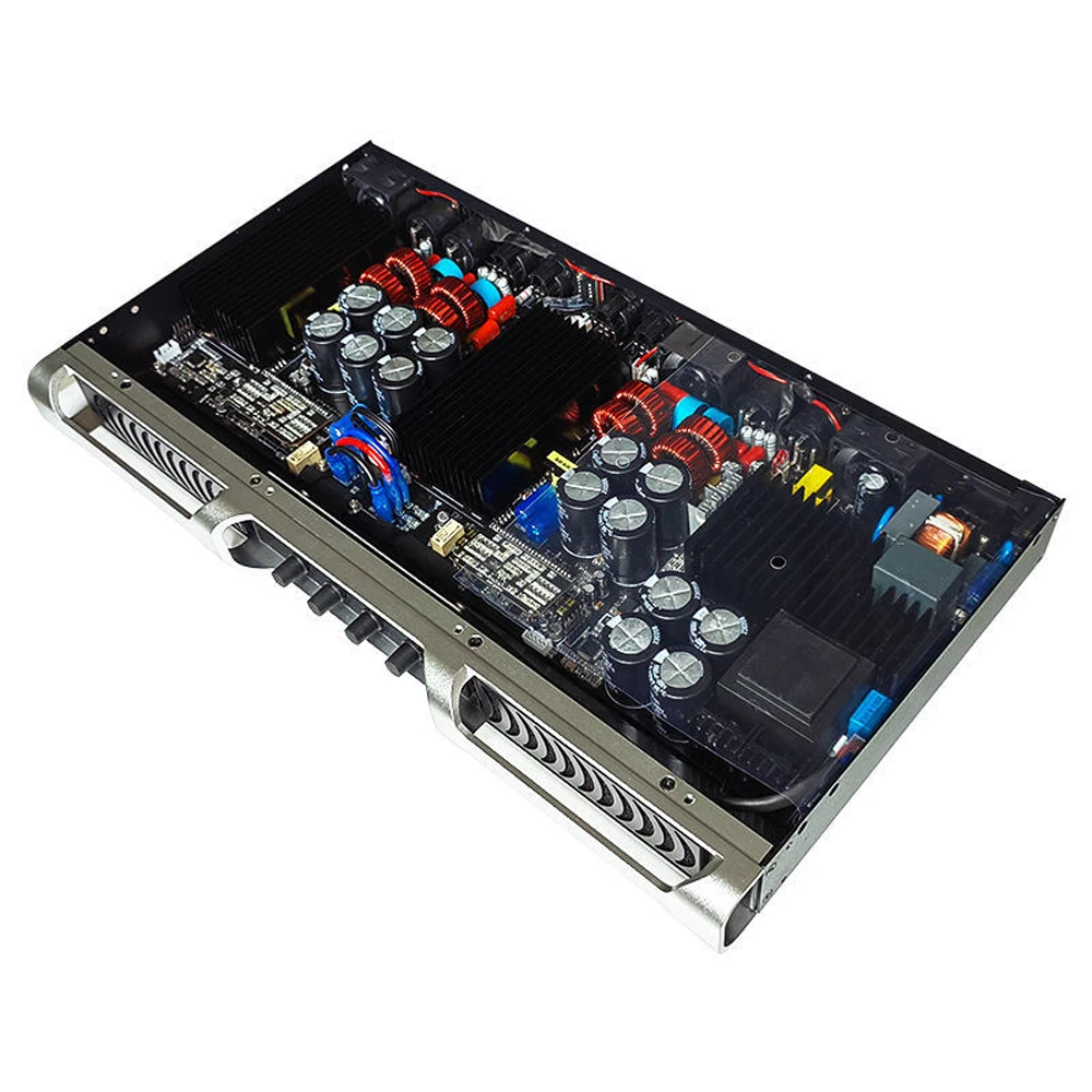 Paulkitson PFA6K4por 2OHM 프로페셔널 파워 앰프 4X600W 2OHM 안정적인 작동 라인 어레이 스피커 사운드 앰프 4x800W 8ohm 디지털 오디오 파워 앰프 고주파 스피커 앰프