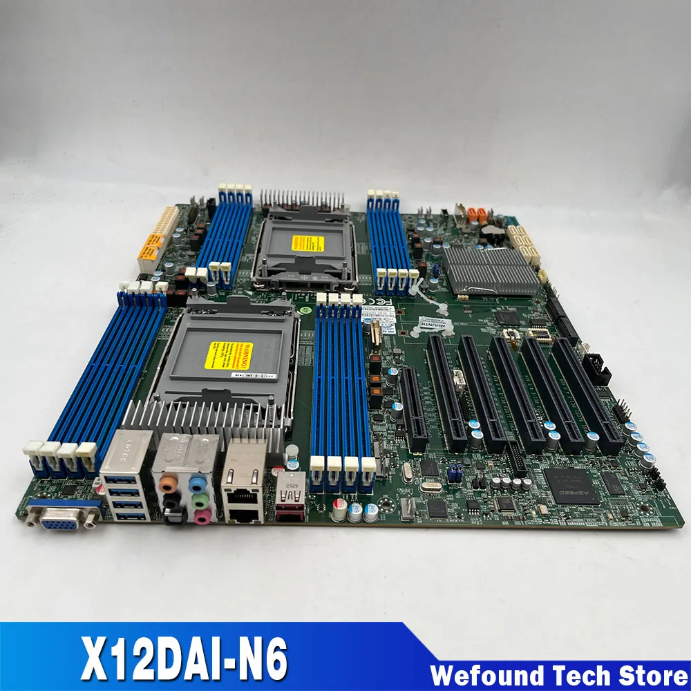 

For Supermicro 3rd Gen Xeon Scalable Processors Dual Socket LGA-4189 (Socket P+) Support X12DAI-N6