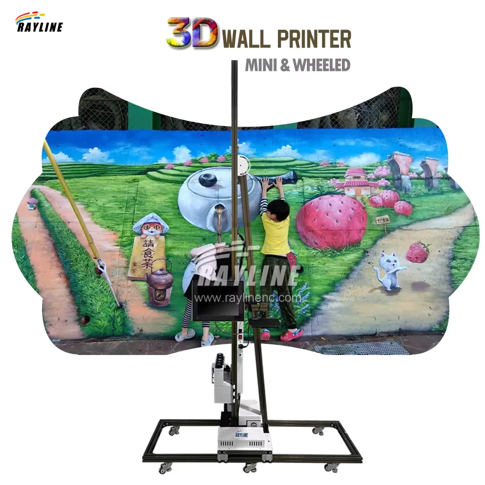 UV flat smart vertical wall printer Epson DX7/DX10 Double Nozzle