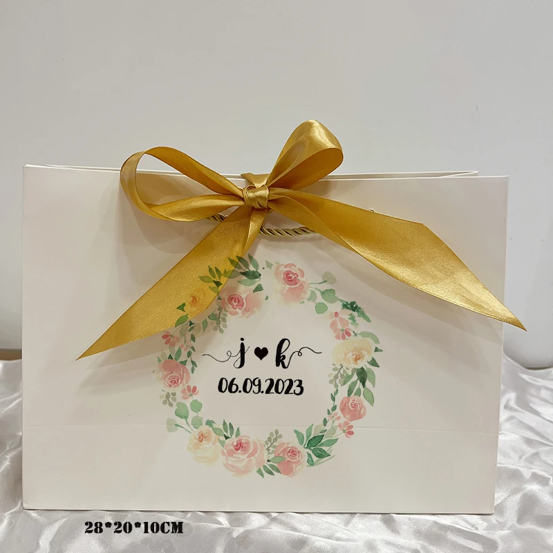 5 Pcs Custom Logo valentine day gifts pacakge white bag wedding bow tie luxury bag for small business bag personization 12 Sc7195cc148a444ccb50a564a7e7d50b7I