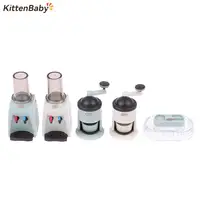 1/12 Scale Mini Juicer Model Dollhouse Miniature Kitchen Appliances For Doll Food Accessories Decor Toy 1