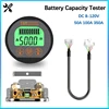 TR16H 8-120V Battery Capacity Tester Vehicle Lithium Battery Indicator 50A 100A 350A Voltage Current Meter Ammeter Voltmeter 1