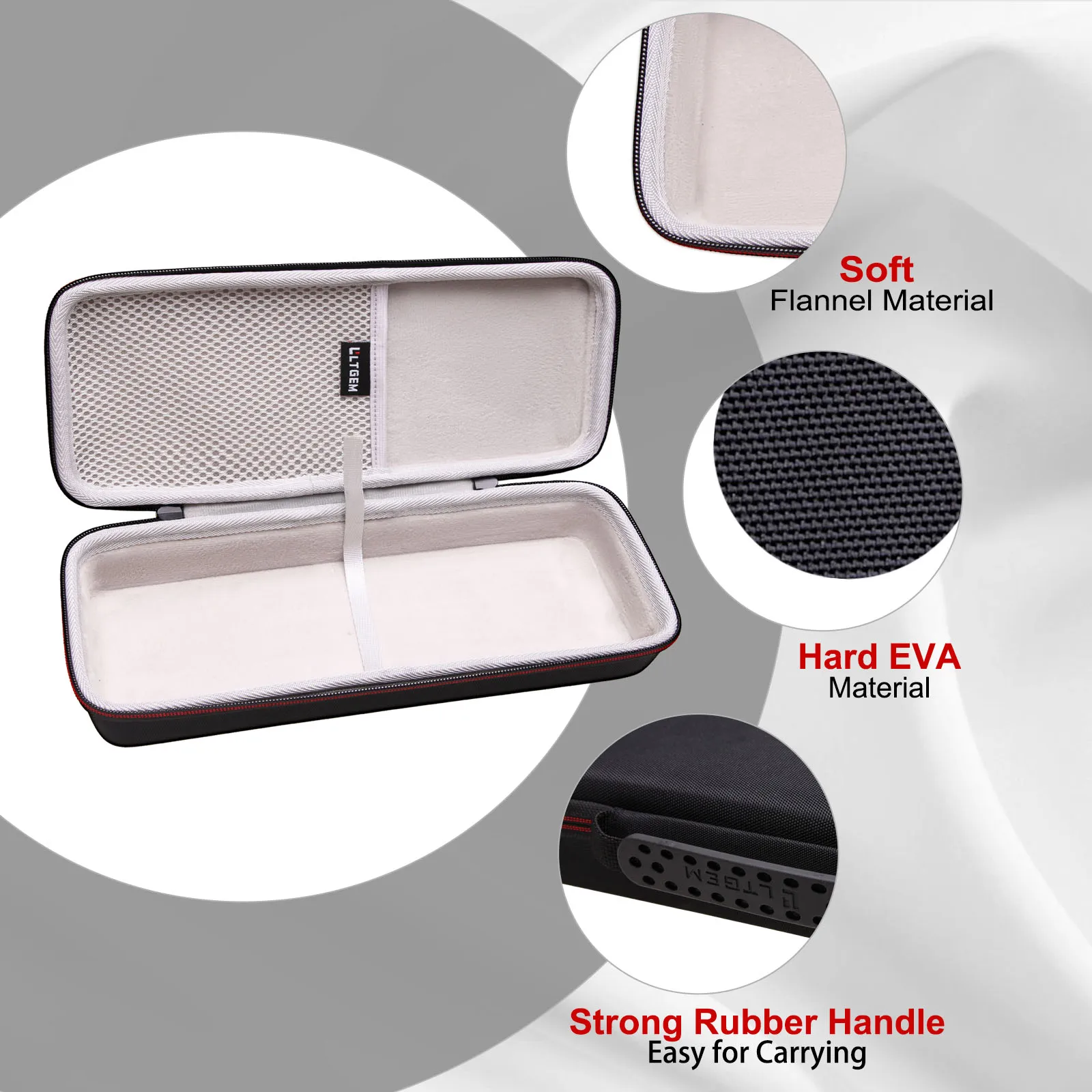LTGEM EVA Hard Case for Canon Image FORMULA R10 Portable Document Scanner - Protective Carrying Storage Bag 2
