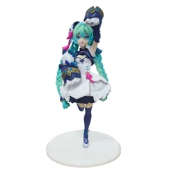 Hatsune Miku Anime Character Figure - Lovely Japanese Style Cute Girl Handmade PVC Ornament (No box)