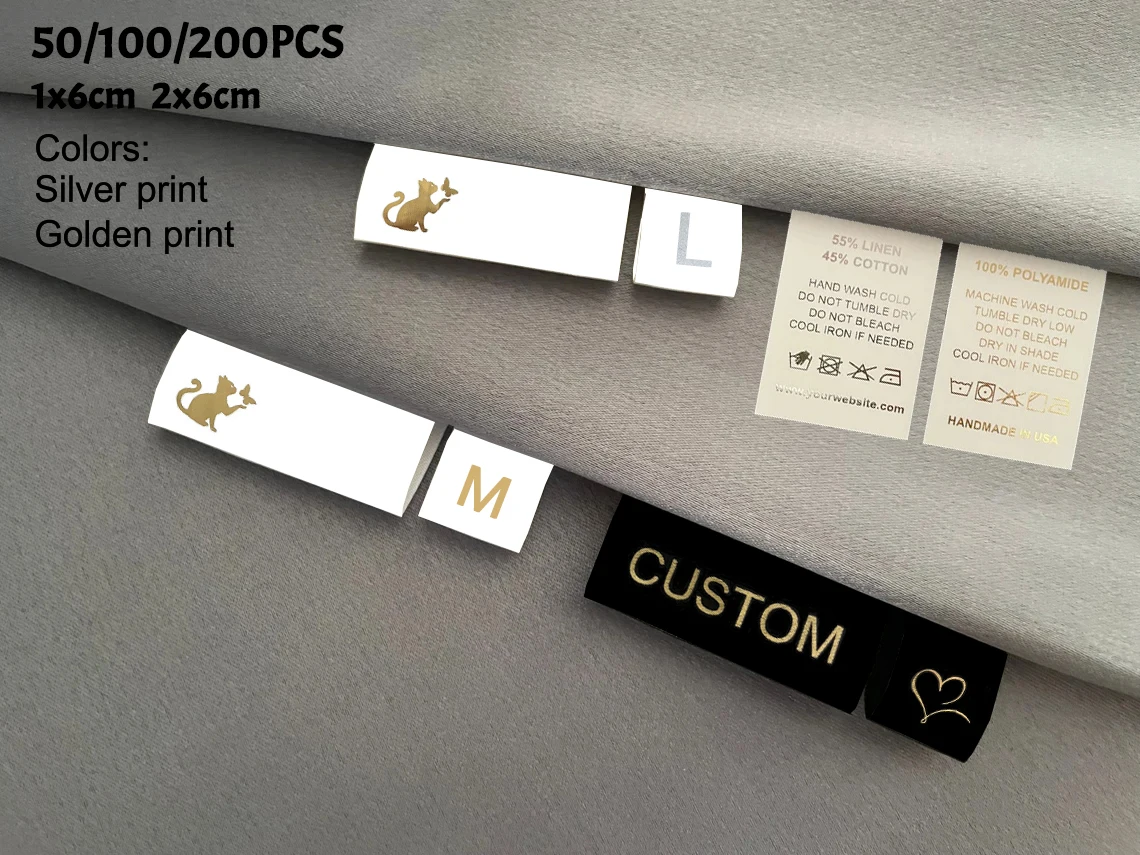 60 Etichette Personalizzate In Pelle Fatte A Mano Da Cucire Su Vestiti - Foto 4