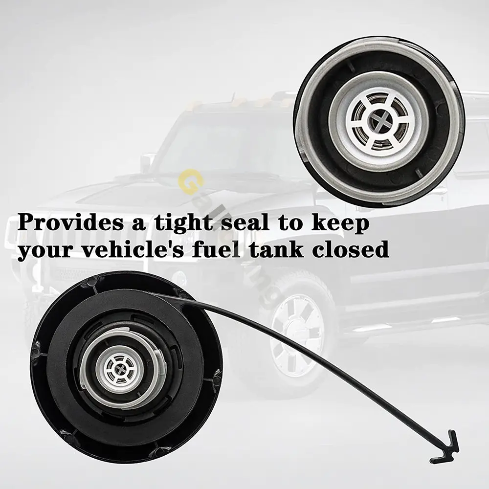 Fuel Tank Cap 25827646 For Hummer H2 H3 H3T 2004-2010 Replace Strap