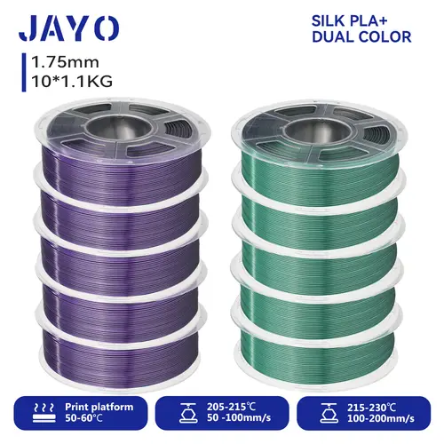 JAYO 3D Printer PLA/PLA Meta/PETG/PLA PLUS/PLA Matte Filament 1.75mm 9/10 Rolls 3D Printing Materials for 3D Printer&3D Pen - Image 7