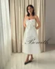 Bowith 3D Bow Mini Party Dresses Strapless A Line Wedding Party Dress Customized Pleats Women Prom Gown Short Evening Dresses 3