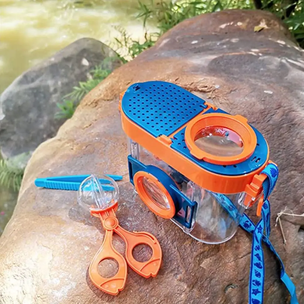 Plastic Insect Box Magnifier High Quality Bug Viewer Learning Insect Observer Kit New Insect Catcher Cage Kids Gift