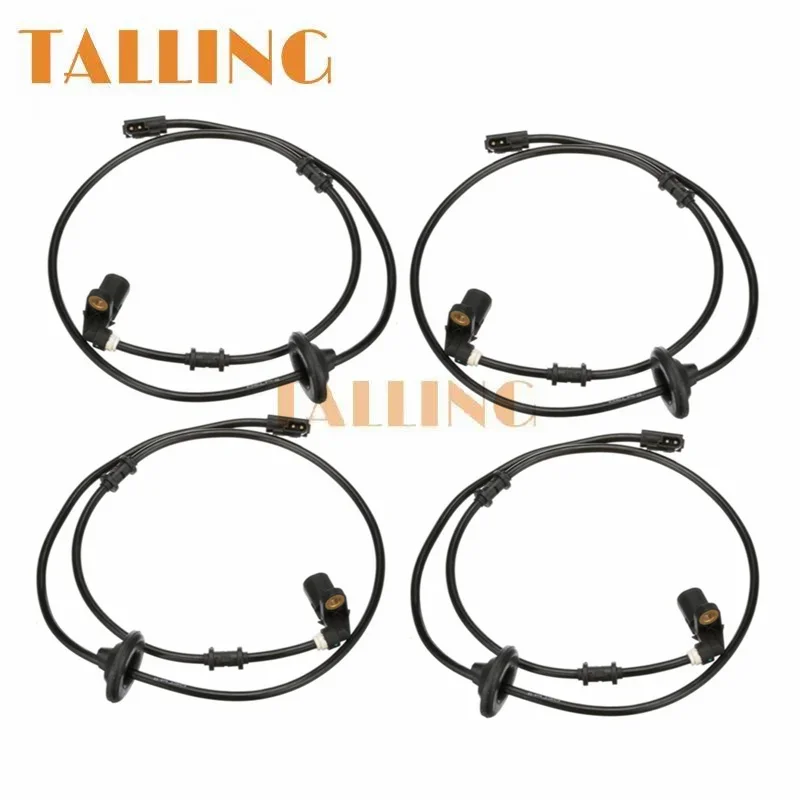 4PCS Front/Rear Axle ABS Wheel Speed Sensor For Mercedes-Benz C-CLASS W202 C208 New 402317 402417 402717 402817