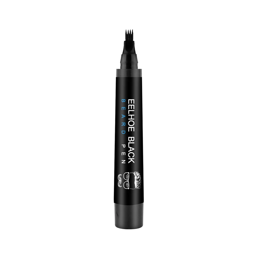 Beard Filling Pen Professional Barber Pencil Beard Enhancer Brush Coloring Shaping Tools Eyebrow Engraving Shape Mustache beard coloring pen