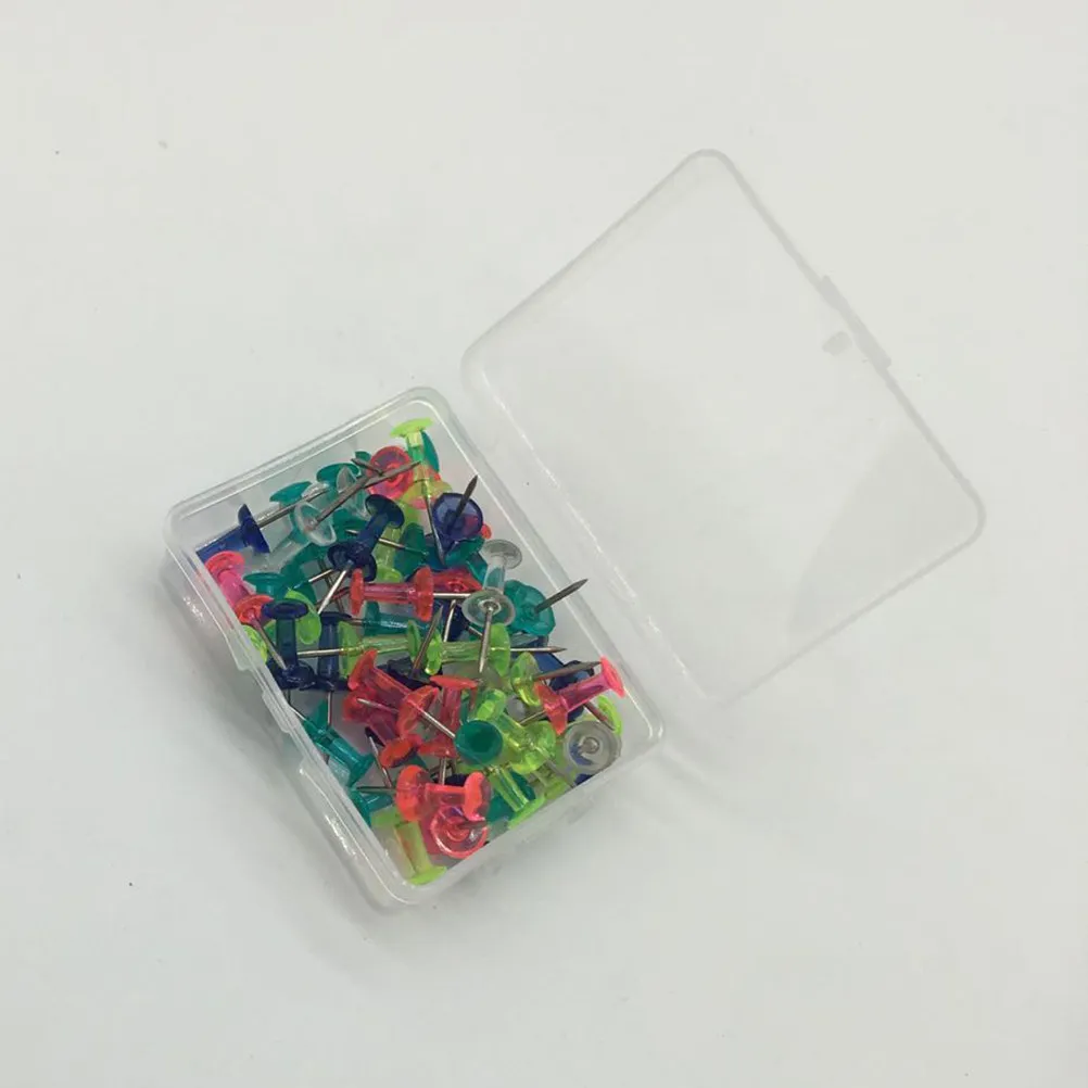 40Pcs 장 드로잉 태크 게시판용 강력한 강철 포인트 핀 벽지도 사진 메모 디스플레이 도구
