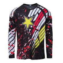 2022 Long Sleeve Mtb Jerseys New Design Summer Autumn Bicycle Wear Breathable Off-road Racing Clothes Men Cycling T-shirt