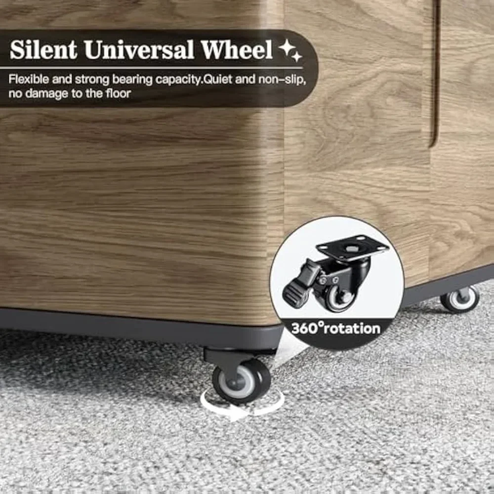 Lift-Top Coffee Tables with 4 Stools, 3-in-1 Center Tables, Space Saving Folding Dining Table