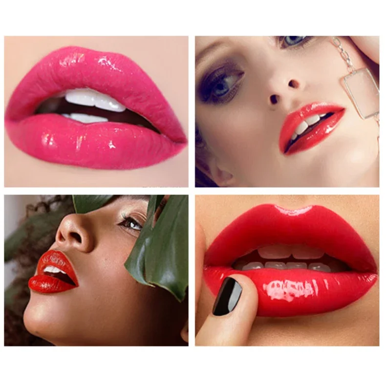50/20ml Lip Gloss Base Oil Natural Lip Glaze Moisturizing Non-stick Cup Lipstick Transparent Gel for DIY Gloss Makeup