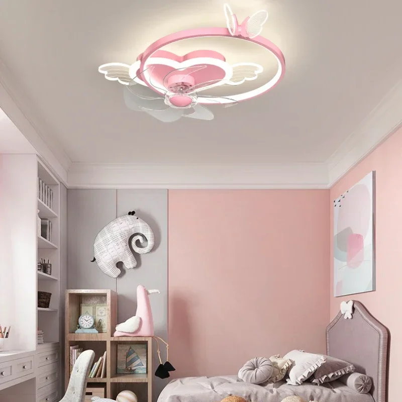 

Ceiling Fan Home-appliance Nordic Lamp for Bedroom Kids Room Decoracion Habitacion Infantil Tiny Spot Ledes Para Quarto Lamparas