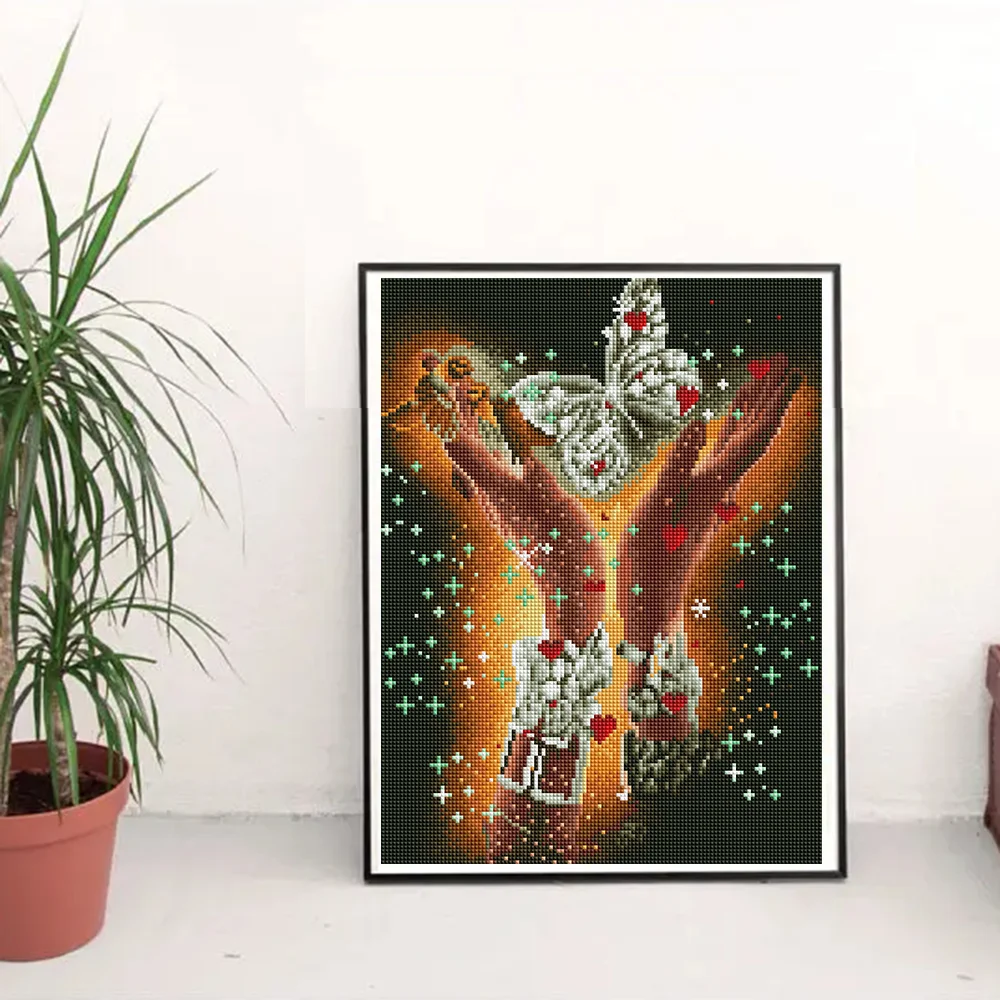 5D DIY Diamond Painting Butterfly Full Square/Round Paint With Diamonds Embroidery Decorations Home Art