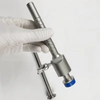 Équipement laparoscopique : Trocars chirurgicaux réutilisables compatibles STORZ, avec système d'étanchéité magnétique à clapet et d'étanchéité en silicone pour la formation. 3
