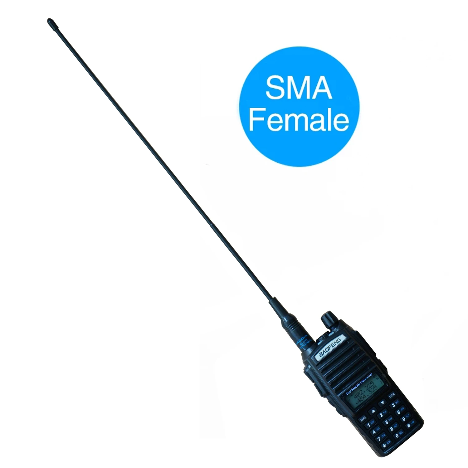 

NA-771 SMA-Female Dual Band 10W Antenna for Baofeng UHF VHF 144/430Mhz High-gain Antenna For Baofeng UV-5R UV-82 BF-888S Radio