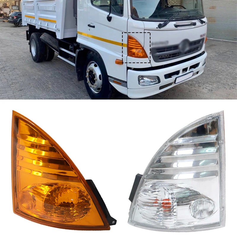 For Hino 500 Ranger Truck Fc Fd Gd Fe Ft Fx Gt Gx Fl Gk Fm Car Front Side  Corner Light Indicator Light Corner Turn Signal Light