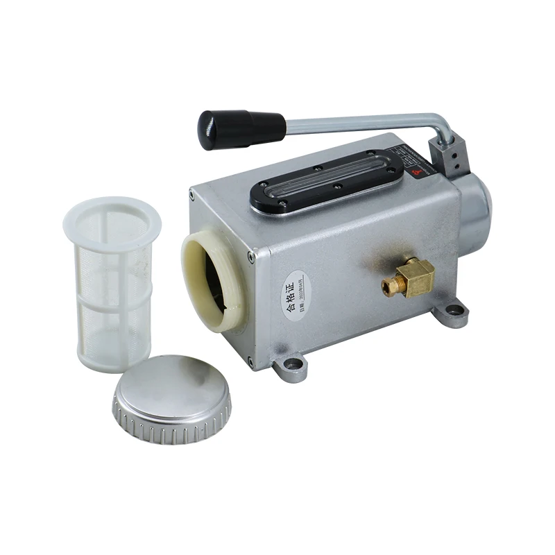CNC Oil Pump Kit 4mm Injuction Lubrication Pumps With Oil Pipe And Grease Nipple lubricating Handle Manual oil pump injector