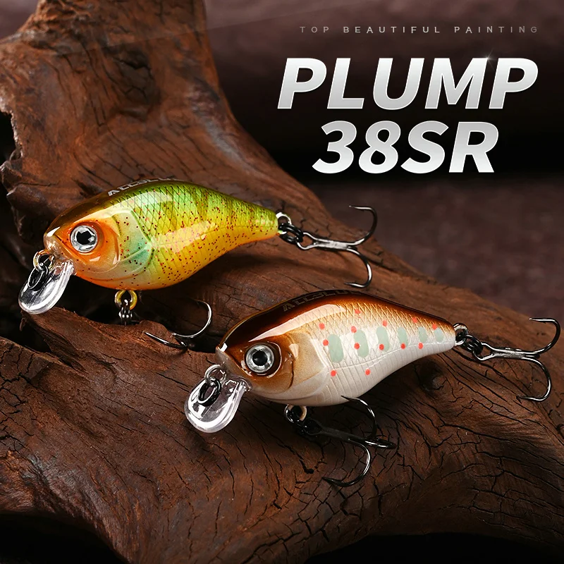 Jackall Chubby 38F SR Crankbait - 4g Floating Fishing Lure, Japan (Freshwater)