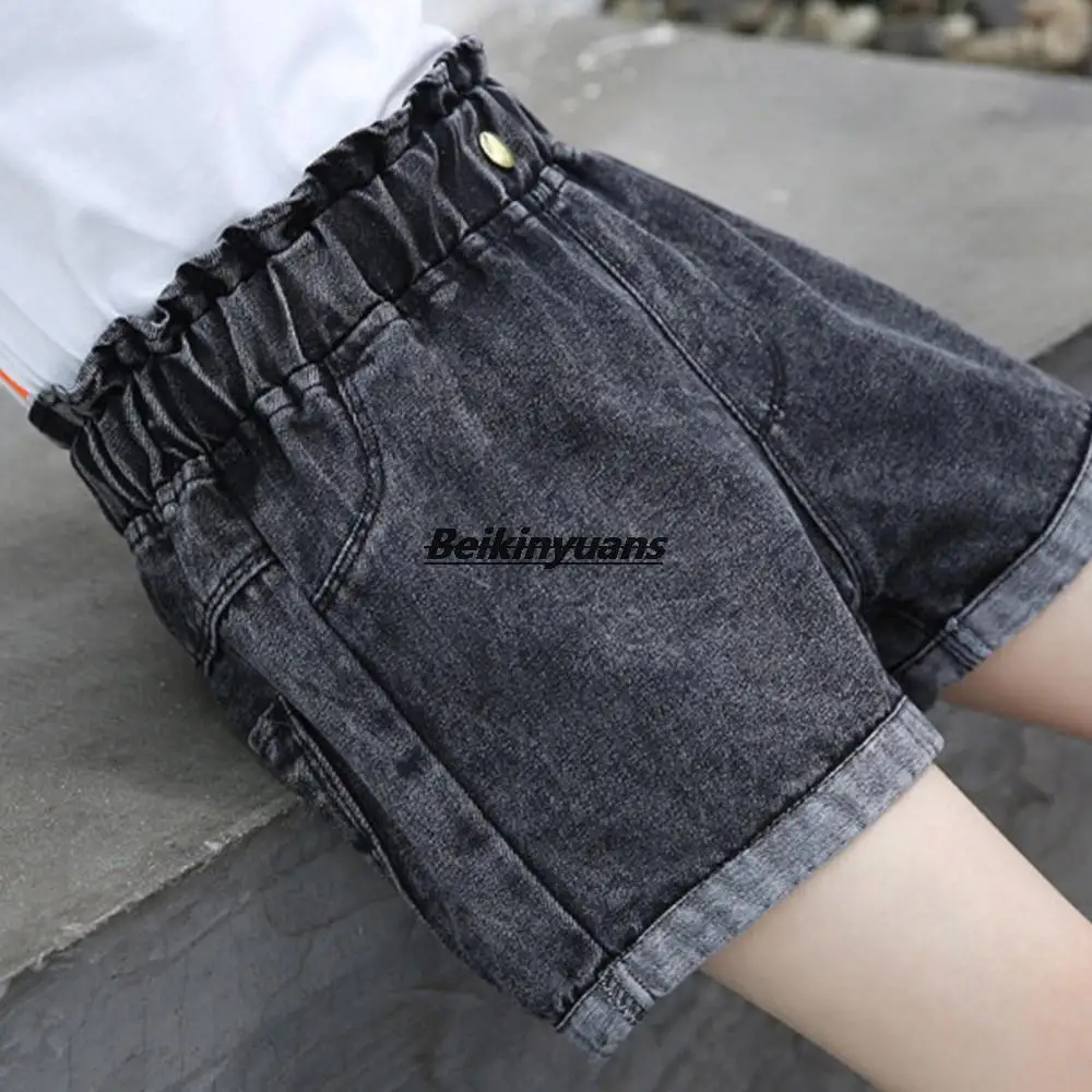 Girls shorts summer children's wear hot pants hole fashion denim shorts toddler girl cal&ccedil;a infantil short bebe menina kids shorts