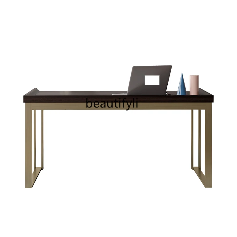 Italian Light Luxury Desk Modern Simple Home Study Desk Design Sense Computer Table