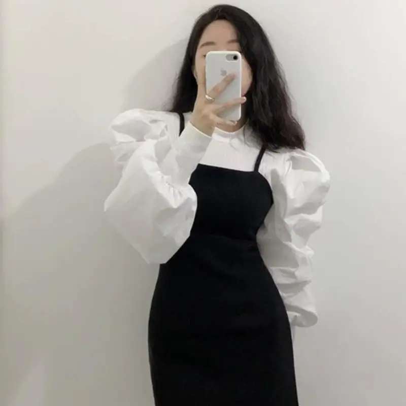 Maglietta Donna Maniche Lunghe Scollo A V, Basic Morbida Colorata, Vestibilità Larga, Casual Elegante Per Autunno E Primavera