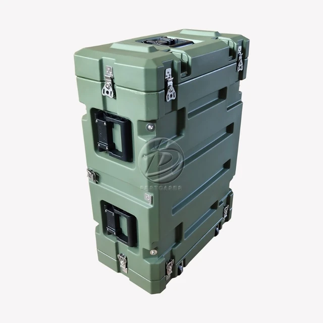 Rotational Molded Audio System Rack Case, Rotomolding Case, 4U