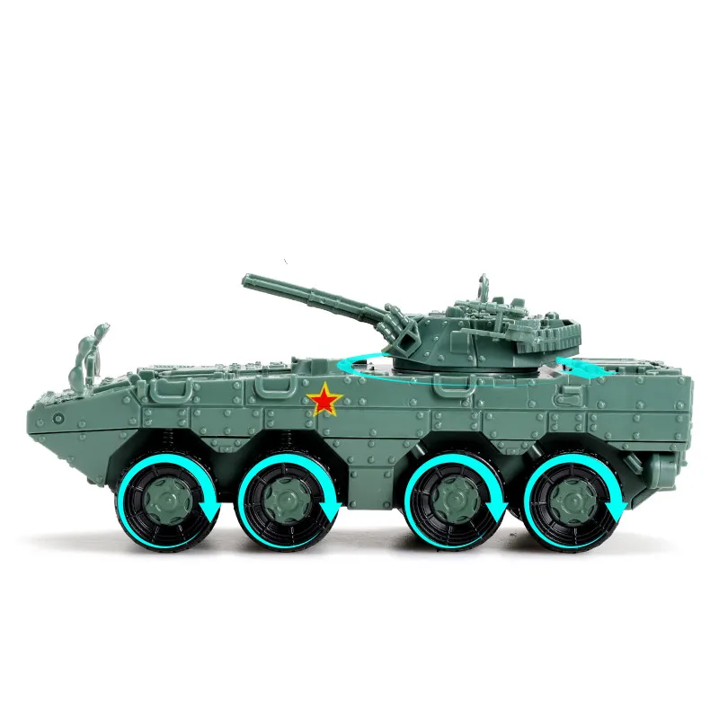 4D 1/144 戦車歩兵戦闘車両ロケットランチャー完成モデル 4