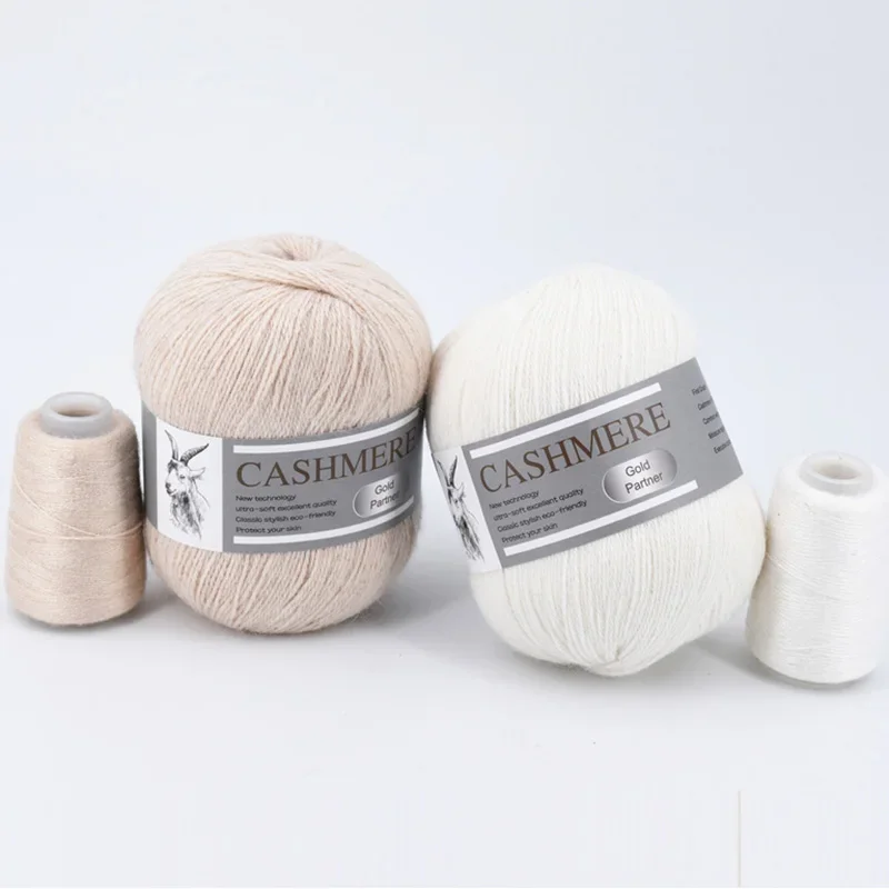 Cashmere Yarn for Crocheting 3-Ply Worsted Pure Mongolian Warm Soft Weaving  Fuzzy Knitting Cashmere Hand Yarn Thread - AliExpress