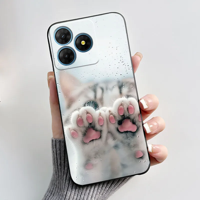 Luxury Cute Cool Soft TPU Silicone Back Cover for Blackview Oscal Flat Series Phone Cases
