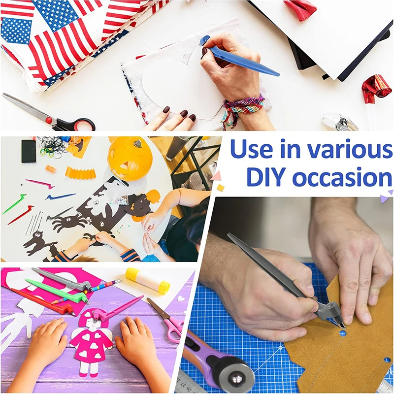 Craft cutting tools 1Pc Craft Cutting Tools Kit 360 Degree Rotating Blade DIY Art Cuttings Tools Cutting Pen 15/30/45 Degree Blades Mat