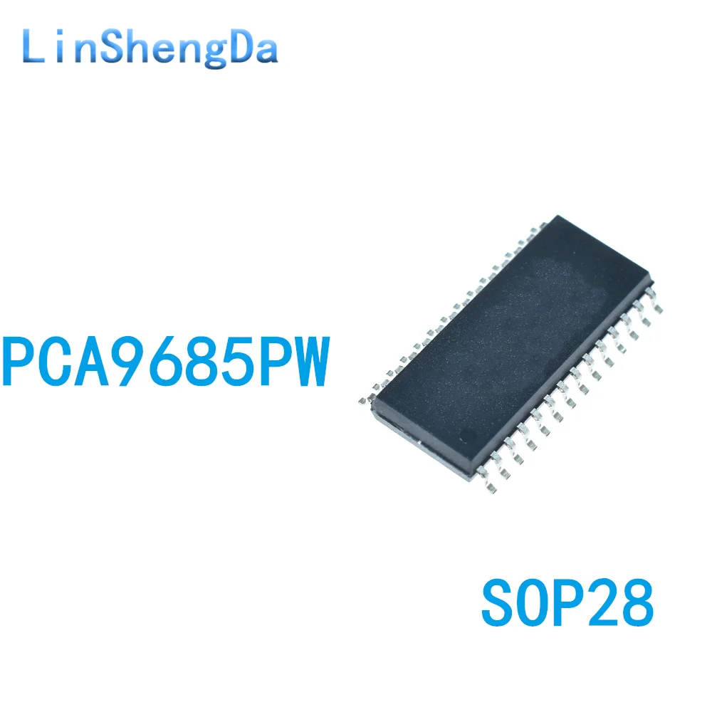 

10PCS PCA9685PW PCA9685 chip TSSOP28 LED driver chip IC