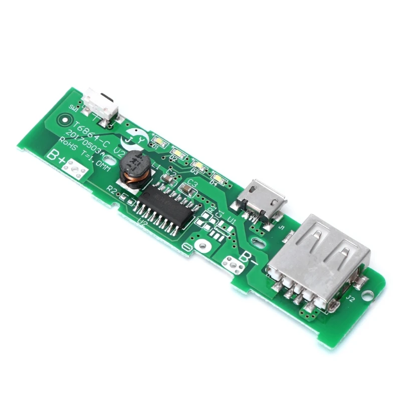 ޴ ͸  PCB  , 18650 ͸, USB 5V 2A