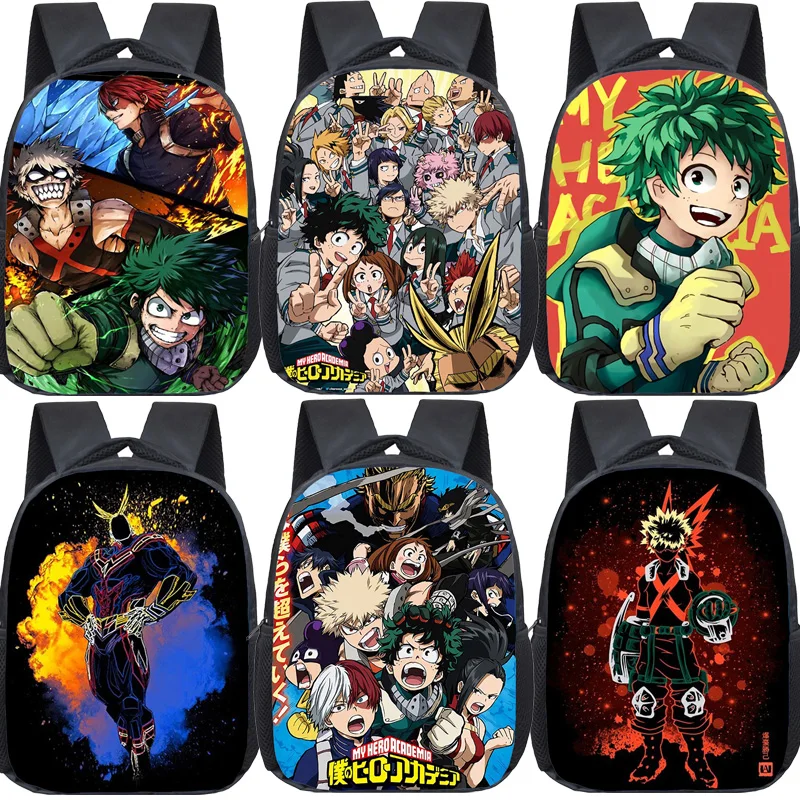 

Boku no Hero Academia Kindergarden Backpack Kid Preschool Satchel Toddler Schoolbag Anime My Hero Academia Backpack Mini Bookbag