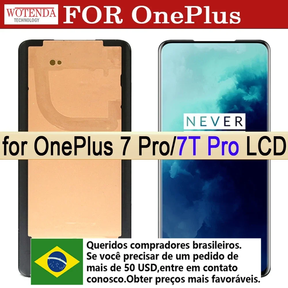OnePlus 7T pro本体 ディスプレー難あり Amazon.com: Olivechard for OnePlus 7 Pro 1+ 7T Pro OEM LCD