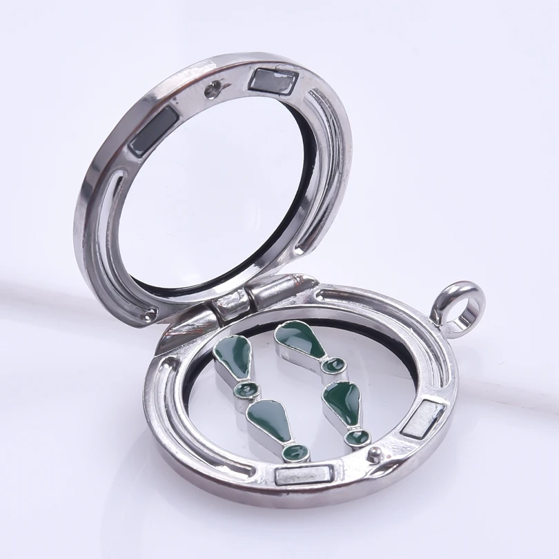 20Pcs Hot Enamel Floating Charms Locket Accessories Tai ji Sign,$,！,？,％ Axe  Scissor Jewelry DIY Making Oranment Craft Materials
