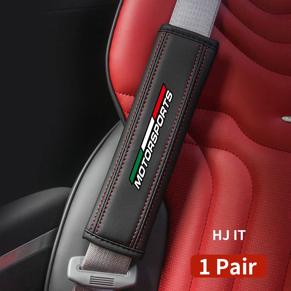 Tri Colors MOTORSPORTS Autositzgurt Gurtschutzpolster Sicherheitsgurt für Fiat Abarth 500 Tipo FR Punto Ducato Stilo Palio Bravo – Detail 7