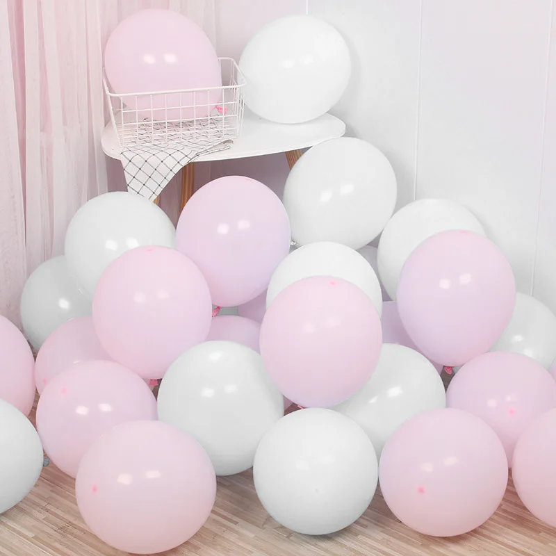 Macaron-Coloured Thickened Balloons Shopping Centre Decorations Holiday Birthday Wedding Scene Arrangement Accessories Christma